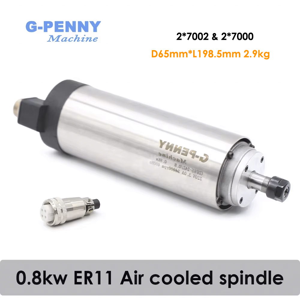 Water Cooled Spindle - G-Penny Air Cooled Spindle Motor 0.8KW
