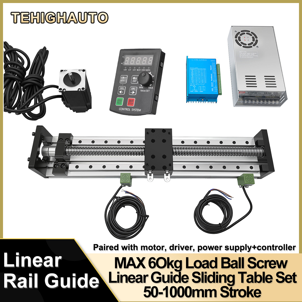 Linear Rail - CNC Ball Screw Sliding Table Linear