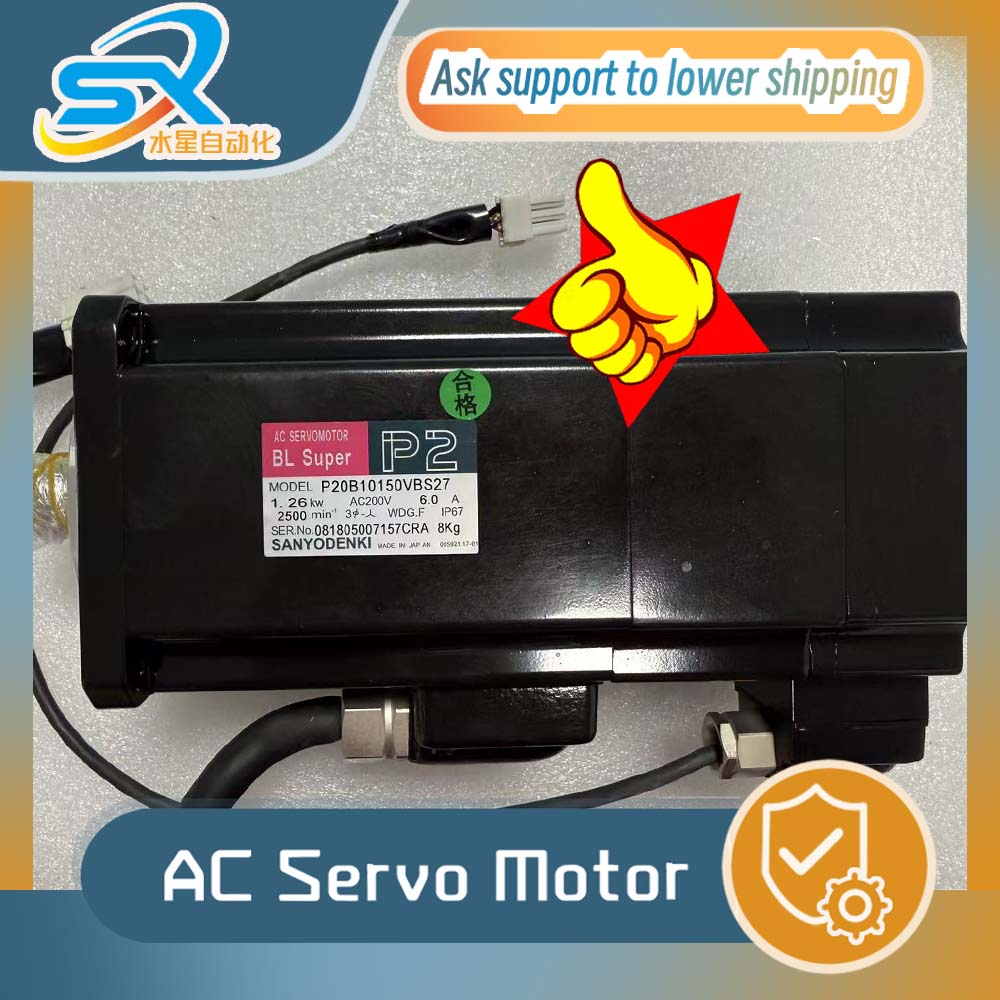 Servo Motor - 100% Test OK SANYO DENKI P20B10150VBS27