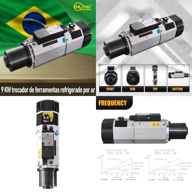 Spindle Motor - AP01 9KW ISO30 Air Cooled ATC