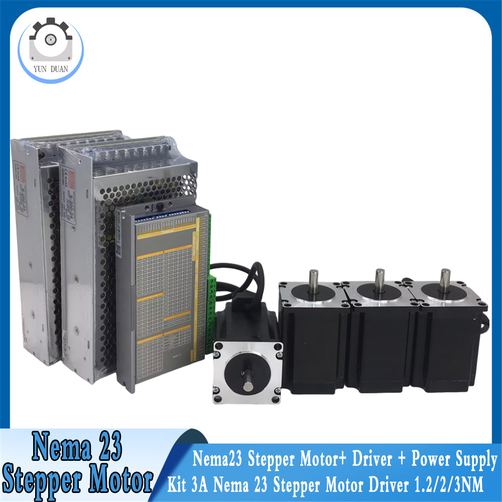  Nema23 Motor 4 Axis 57 Open  - Nema23 Stepper recension och pris