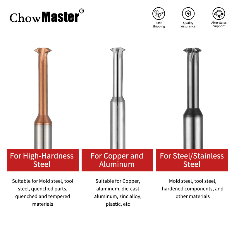 Chowmaster Inch Carbide Thread - End Mill Set recension och pris