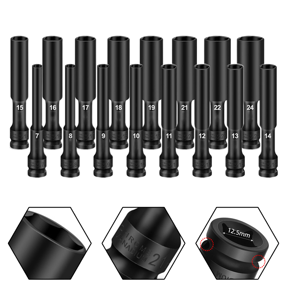1/2 Drive Socket Impact Wrench - Cnc Bits recension och pris