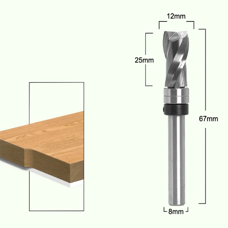 Bearing Ultra-Perfomance Bit T - End Mill recension och pris