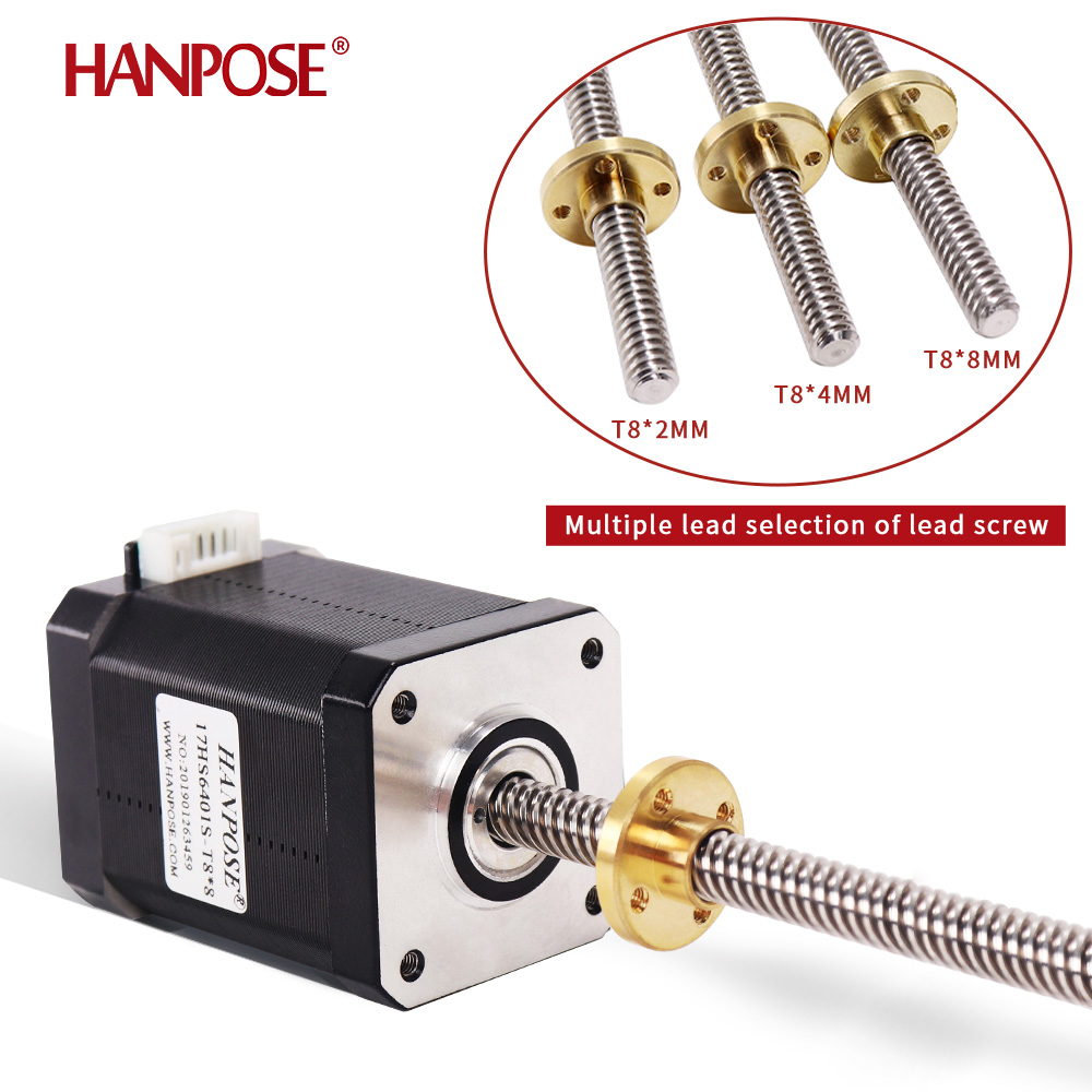 Nema17 stepper motor 1.8A 52N. - Lead Screw 8Mm recension och pris