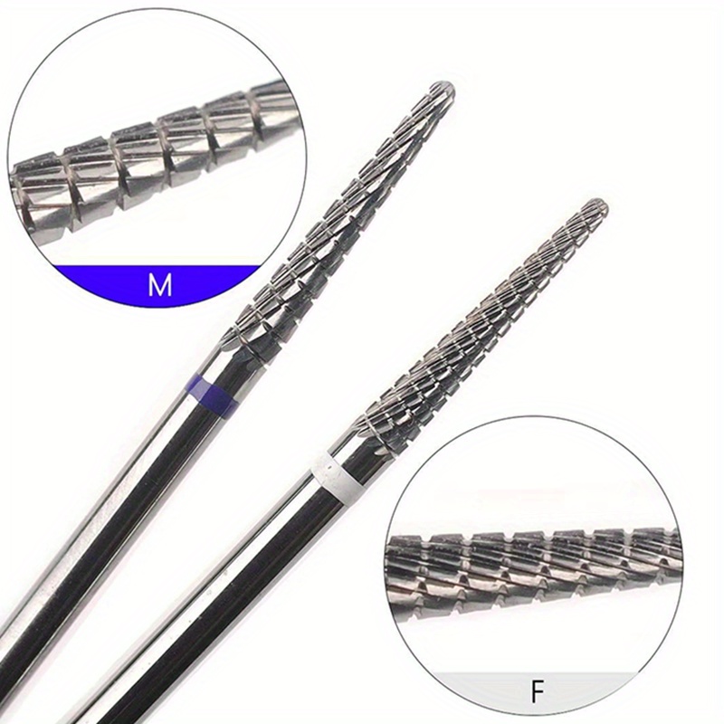 1/2Pcs Carbide Cuticle Clean N - Carbide End Mill recension och pris