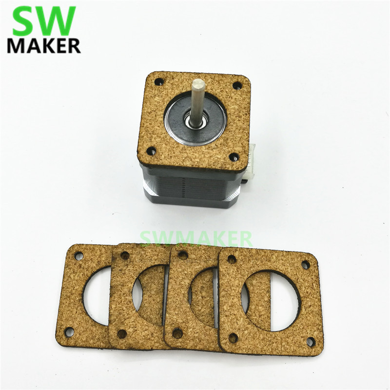 2pcs 3mm Anti Vibration Cork d - Nema 17 Stepper recension och pris