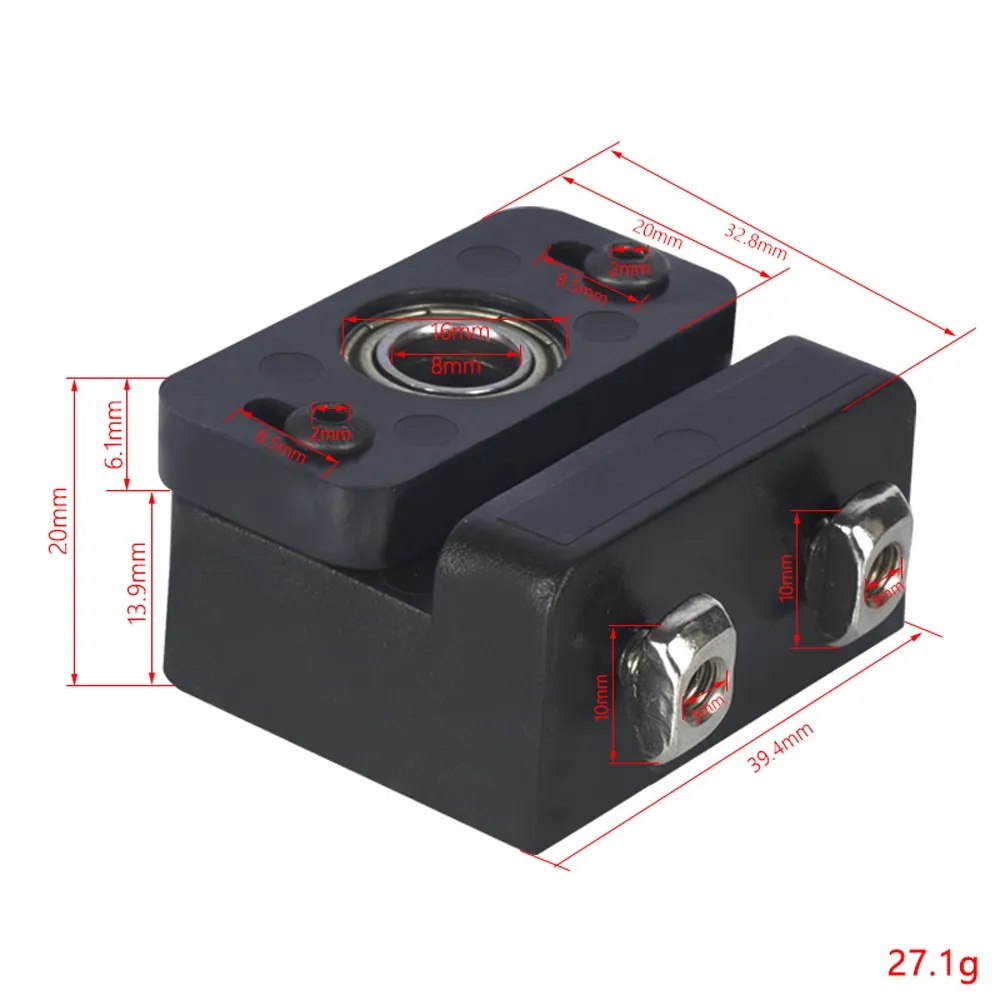Z Axis Lead Screw Fixing Block - Linear Rod 8Mm recension och pris
