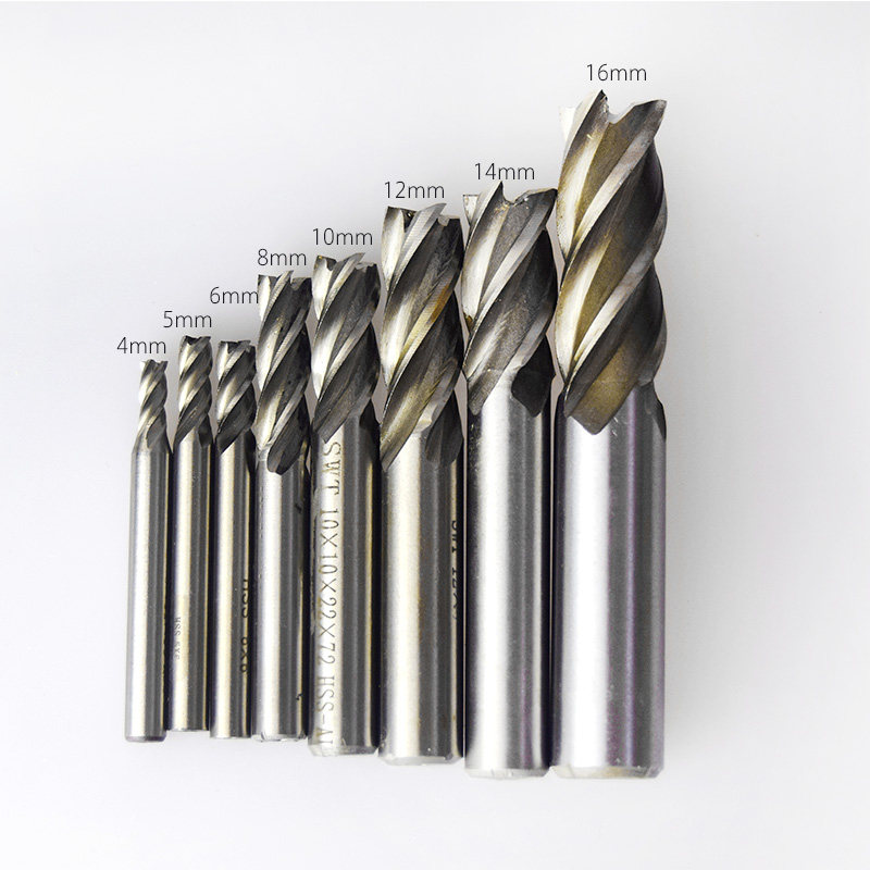 For 4-16Mm Hard Straight Shank - End Mill Set recension och pris