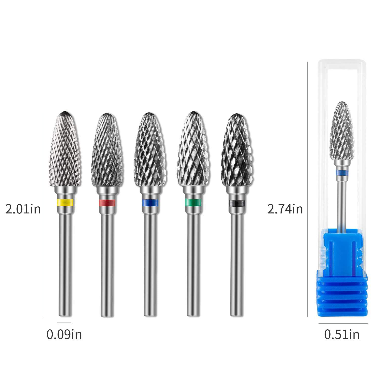 1/5Pcs Tungsten Steel Nail Dri - Carbide End Mill recension och pris