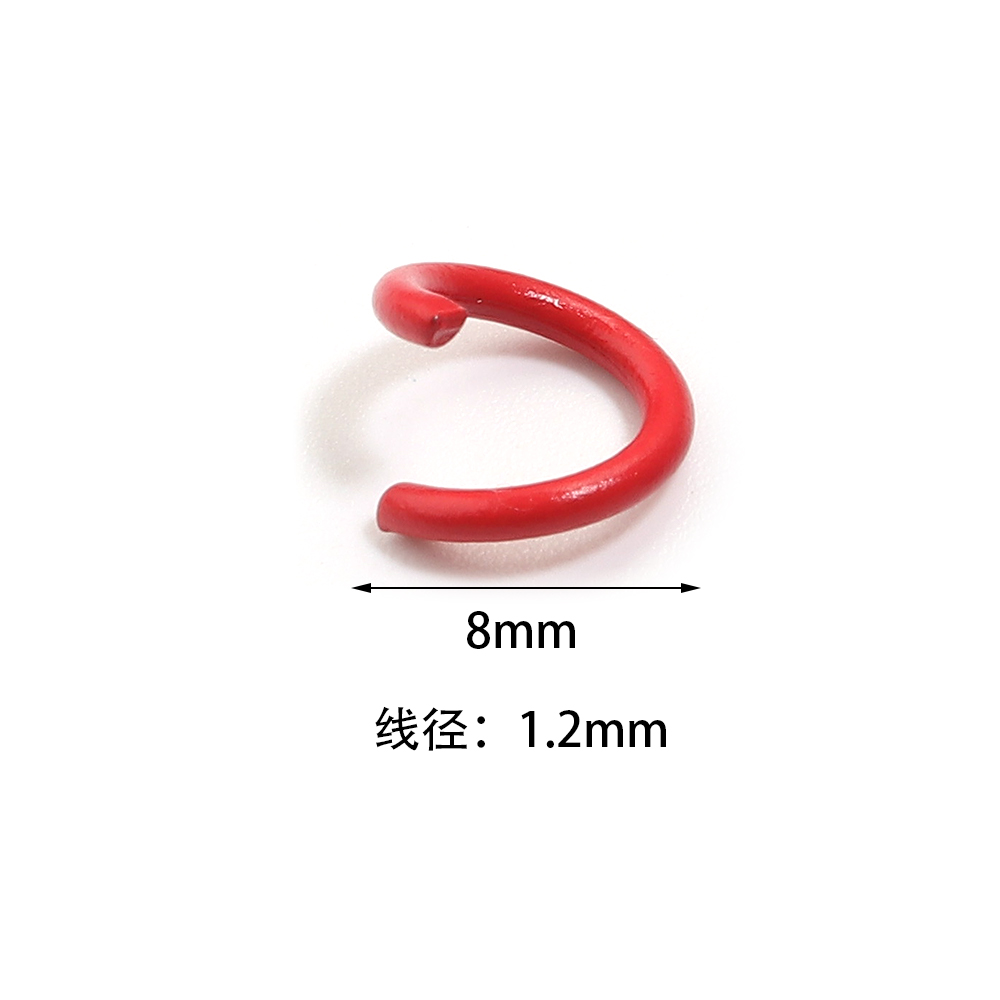 200pcs 8mm Metal Iron Colorful - Coupling 8Mm recension och pris