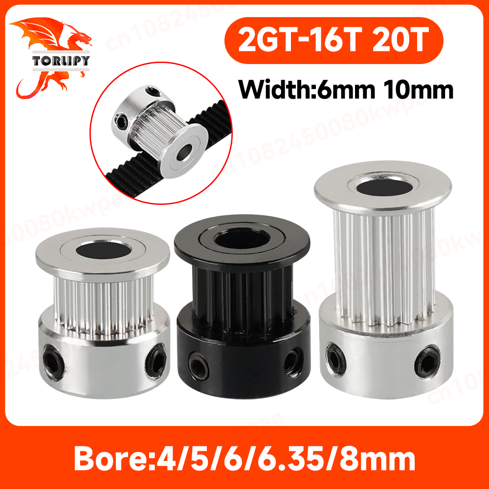1/5/10pcs GT2 20Teeth 16 Teeth - Gt2 Belt recension och pris