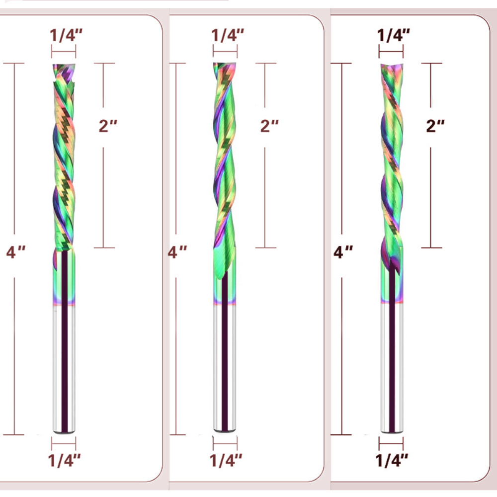Spiral Compression Router Bit  - End Mill recension och pris