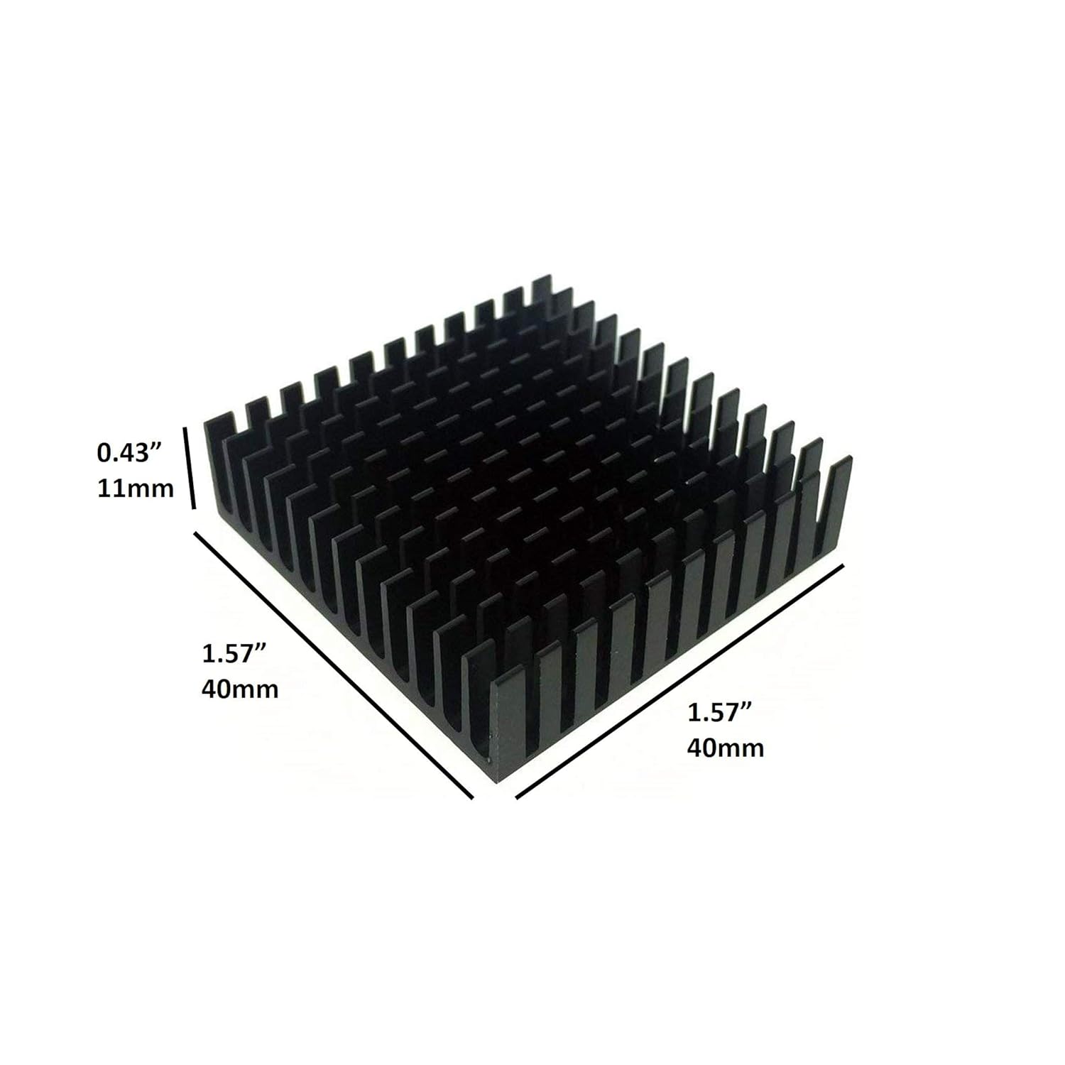 1/2/3/4pcs Heatsink Aluminum C - Nema 17 Stepper recension och pris