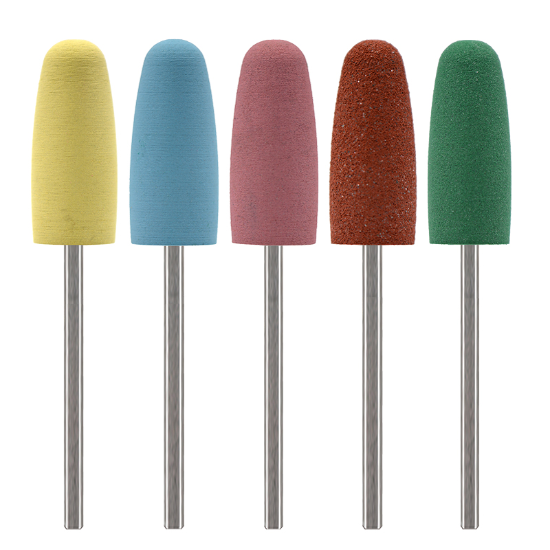 10pcs Silicone Nail Drill Bit  - Carbide End Mill recension och pris